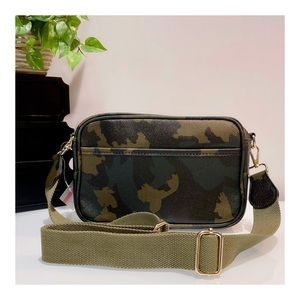 Camouflage VeganCamera Bag Purse